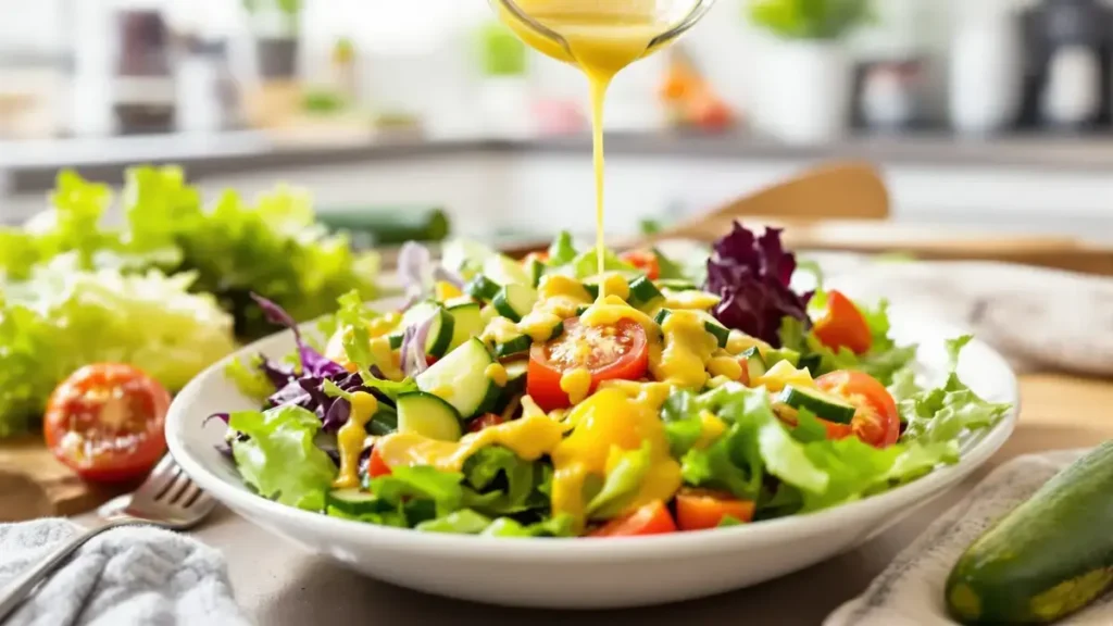 Een diëtist deelt haar recept voor olie-loze vinaigrette om je salades lichter te maken zonder smaak te verliezen